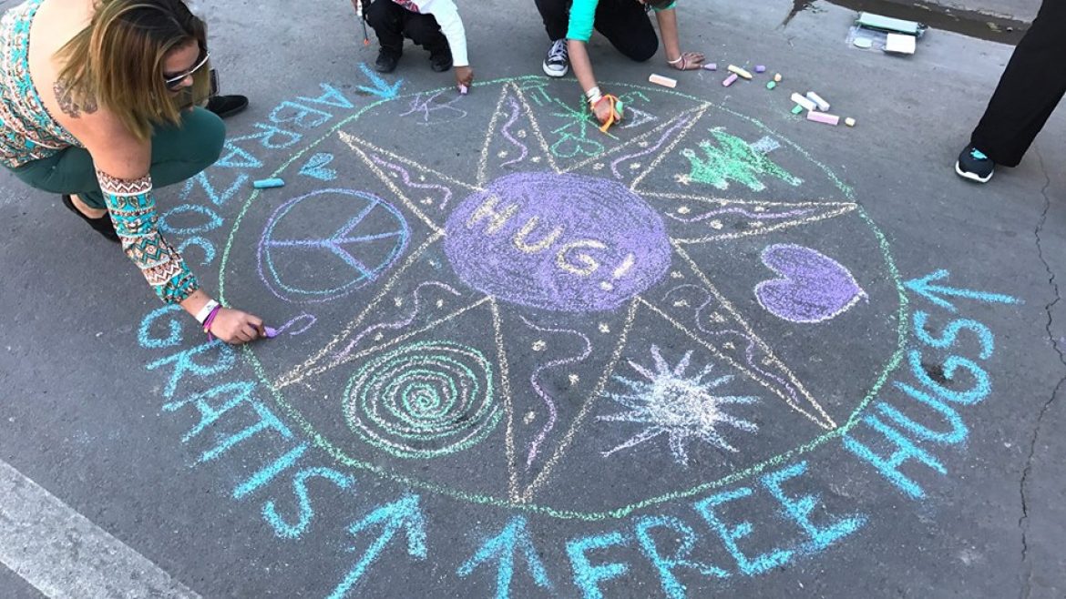 Global Free Hug Zone! (Vancouver, BC)
