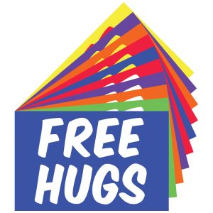 Supplies for Free Hugs