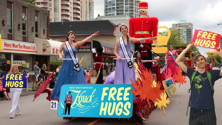 Hyack Parade and Festival Hugs (Vancouver, BC)