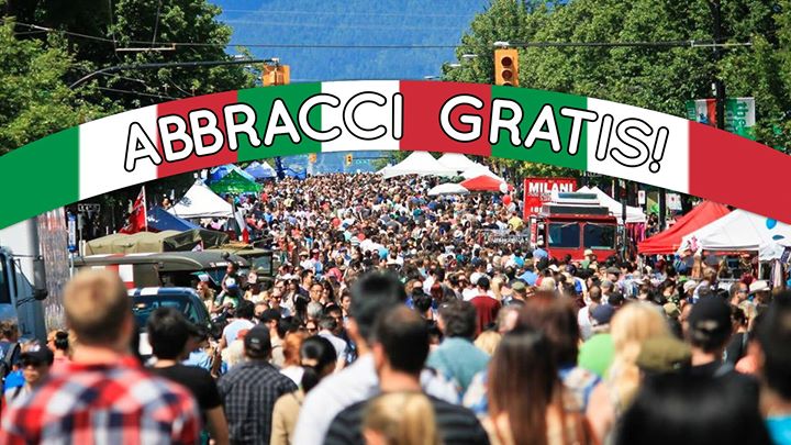 Free Hugs at Italian Day (Vancouver, BC)